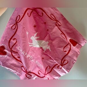 [SOLD] Chappell Roan Pink Bandana Scarf Coachella Festival Merch l